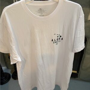 O'Neill White Aloha Short Sleeve Tee